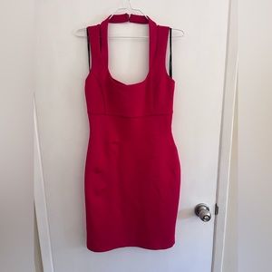 Guess red dress size 6